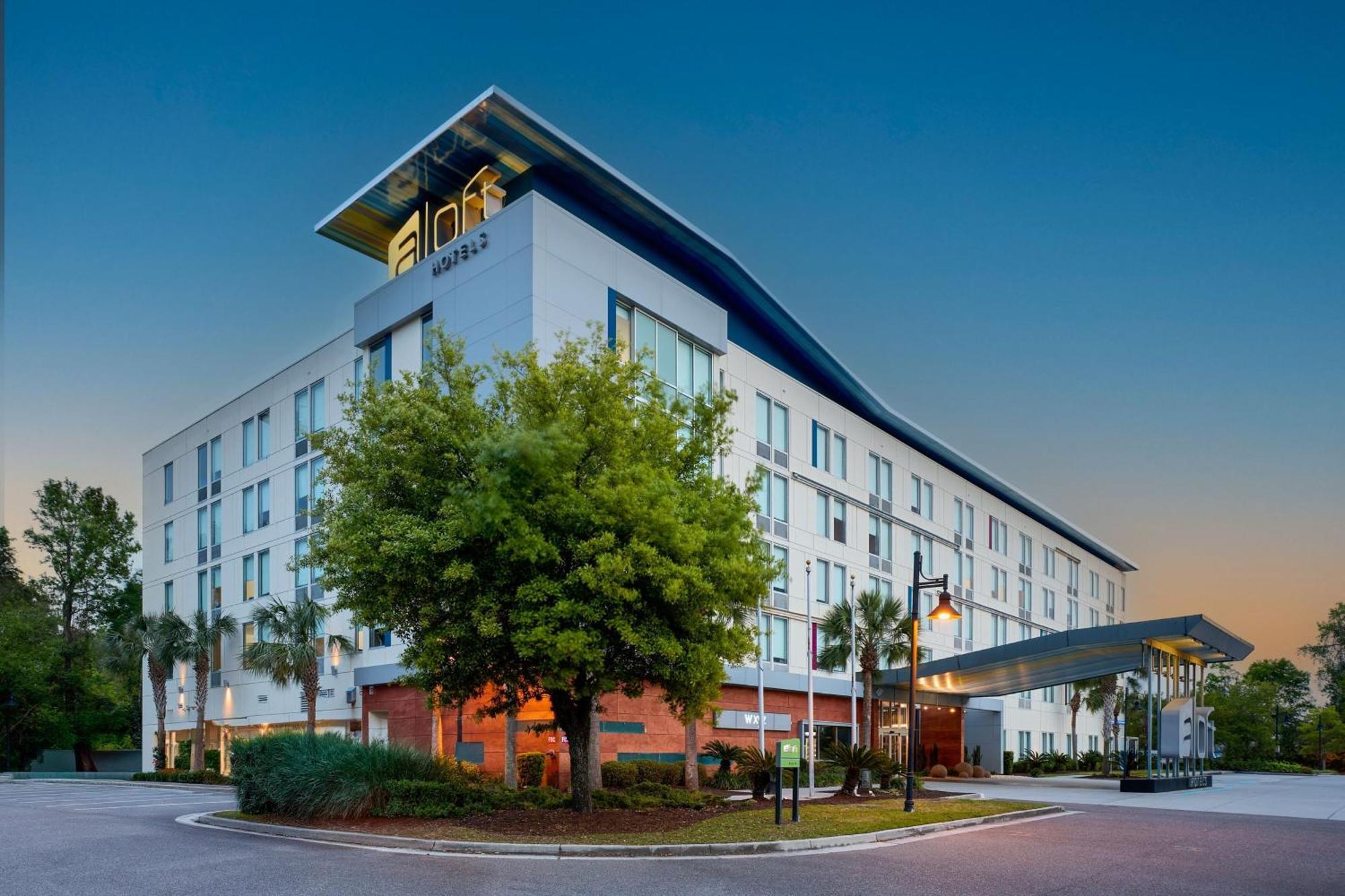 מלון נורת' צ'רלסטון Aloft Charleston Airport And Convention Center מראה חיצוני תמונה